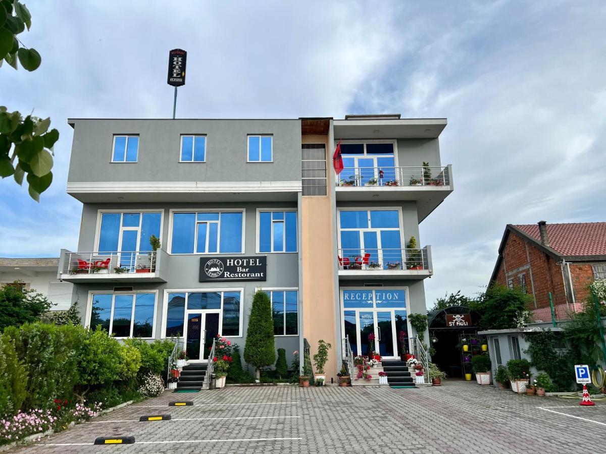 Hotel St.Pauli Shkodër Exteriör bild